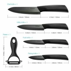 Best reviews of 🔥 Australia Sale - TODO 5 Pcs Ceramic Knife And Peeler Set W/ Sheath Covers Black 😀 5 Best reviews of 🔥 Australia Sale - TODO 5 Pcs Ceramic Knife And Peeler Set W/ Sheath Covers Black 😀 -Todo Online Shop 044b8d6088f74251902345753ddca4fd