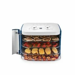 Coupon 🧨 TODO 400W Food Dehydrator Stainless Steel Interior - Navy Blue - To Australia 👍 -Todo Online Shop 0760b56a12ff453db207426549d197b6
