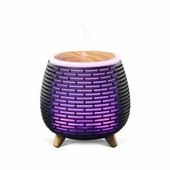 Deals 💯 TODO 100ml Humidifier Aromatherapy Diffuser W/ LED Light - Black - To Australia ⭐