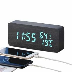 Flash Sale 🌟 Australia Only - TODO Digital LED Alarm Clock W/ Dual USB Charge Port 115 Colour LED - Black ✔️ 7 Flash Sale 🌟 Australia Only - TODO Digital LED Alarm Clock W/ Dual USB Charge Port 115 Colour LED - Black ✔️ -Todo Online Shop 179be71244ba4061943b5d2736518645