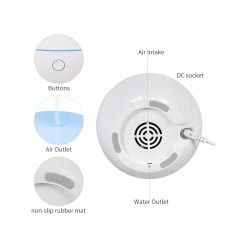 Hot Sale 😀 Australia Only - TODO 120ml Humidifier Aromatherapy Diffuser W/ LED Light - White 🌟 -Todo Online Shop 1c30fed474f14f0a936e2bff4bf8598b