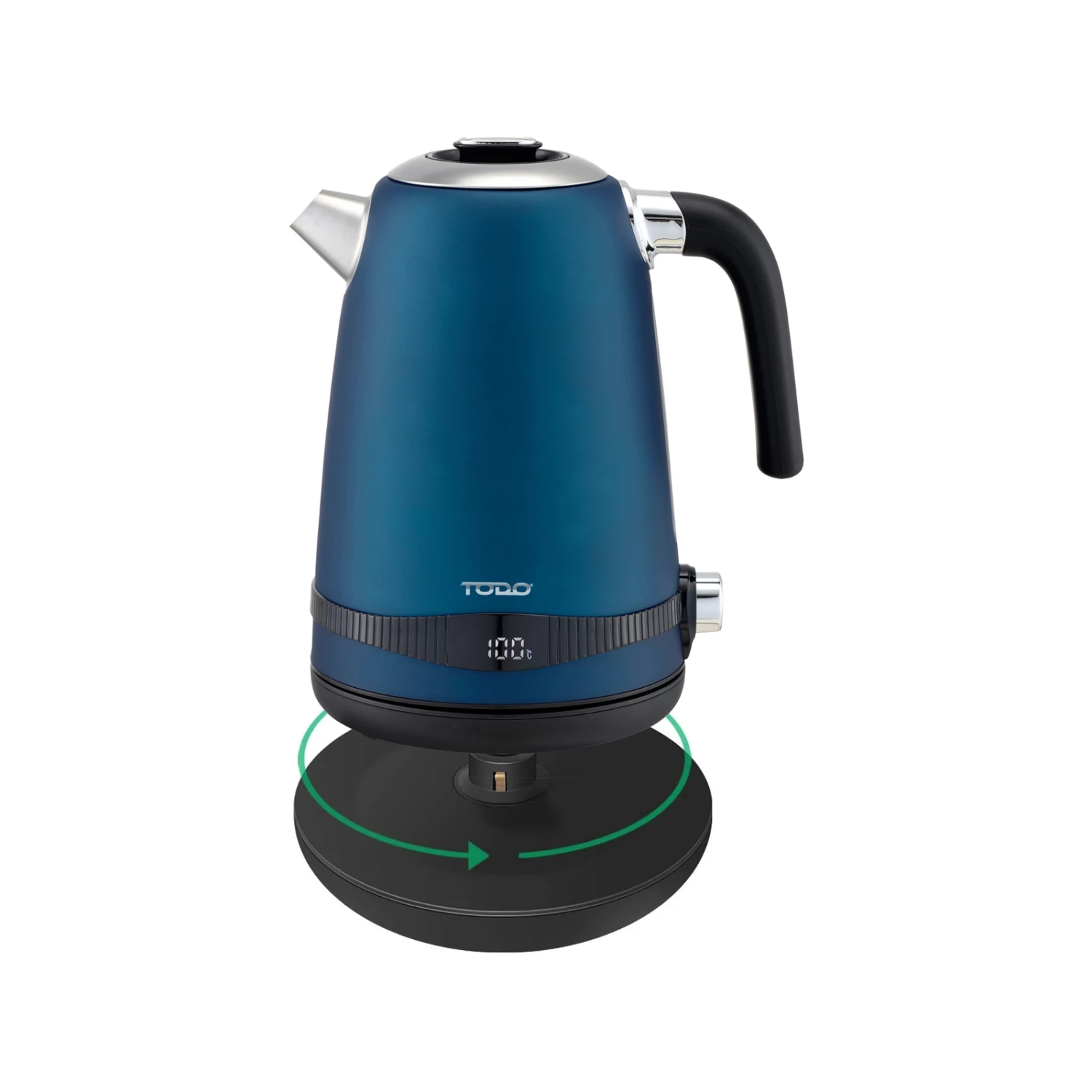 Brand new ⭐ Australia Sale - TODO 2200W 1.7L Stainless Steel Electric Cordless Kettle Blue 😉 4 Brand new ⭐ Australia Sale - TODO 2200W 1.7L Stainless Steel Electric Cordless Kettle Blue 😉 - Image 4