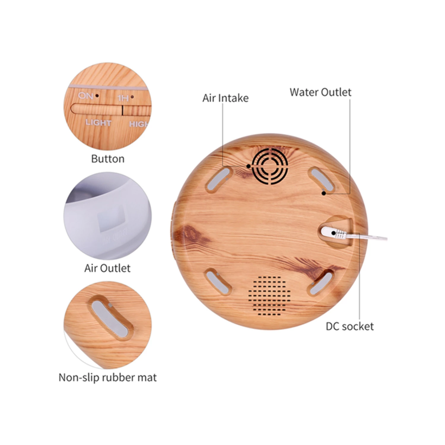 Outlet 😉 Australia Only - TODO 400ml Humidifier Aromatherapy Diffuser Bluetooth Speaker + APP 🎉 5 Outlet 😉 Australia Only - TODO 400ml Humidifier Aromatherapy Diffuser Bluetooth Speaker + APP 🎉 - Image 5