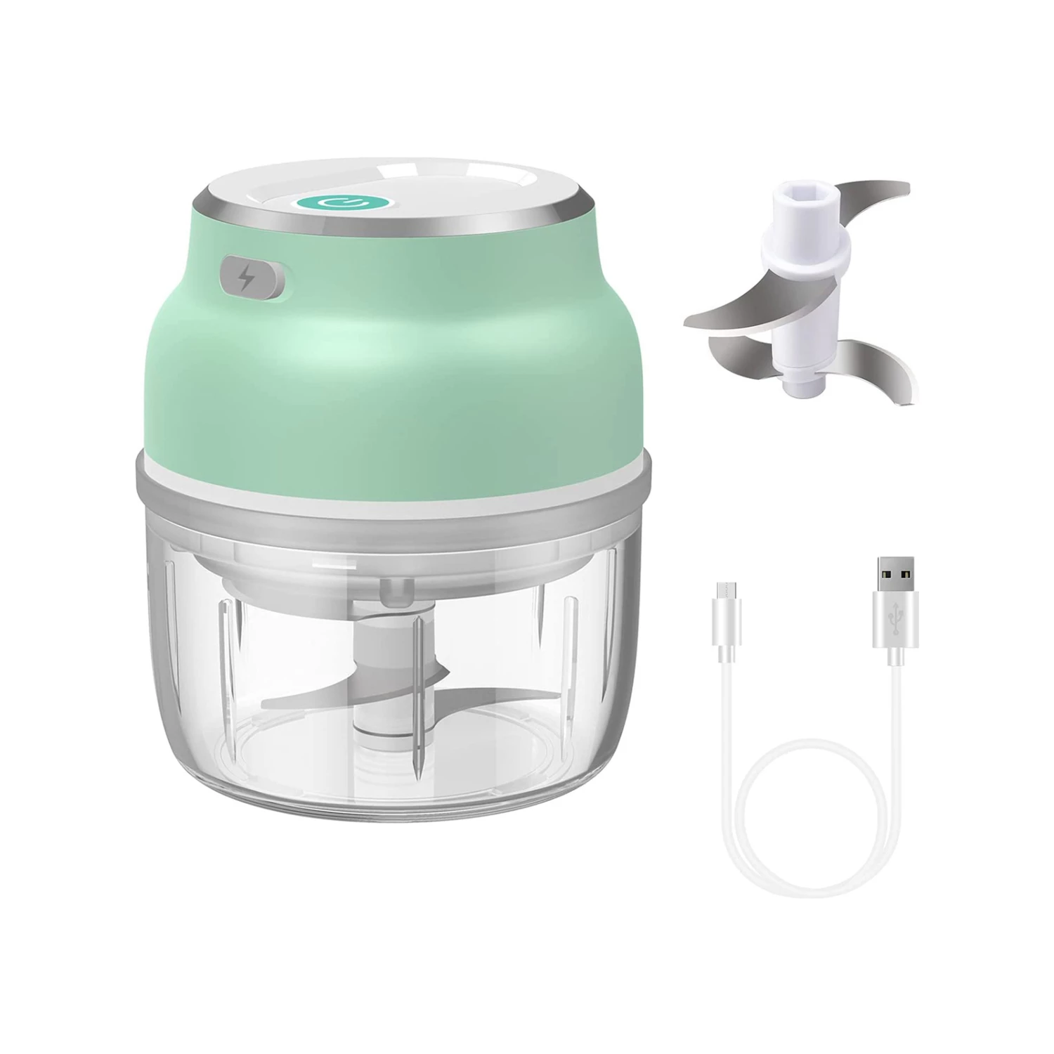 Best deal ⌛ Australia Only - TODO 3.7V Cordless Mini Food Chopper Processor Green ✔️ 2 Best deal ⌛ Australia Only - TODO 3.7V Cordless Mini Food Chopper Processor Green ✔️ - Image 2