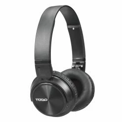 Best Sale 😀 Australia Sale - TODO Bluetooth 5.0 Stereo Headphones Wireless Foldable - Black 🌟