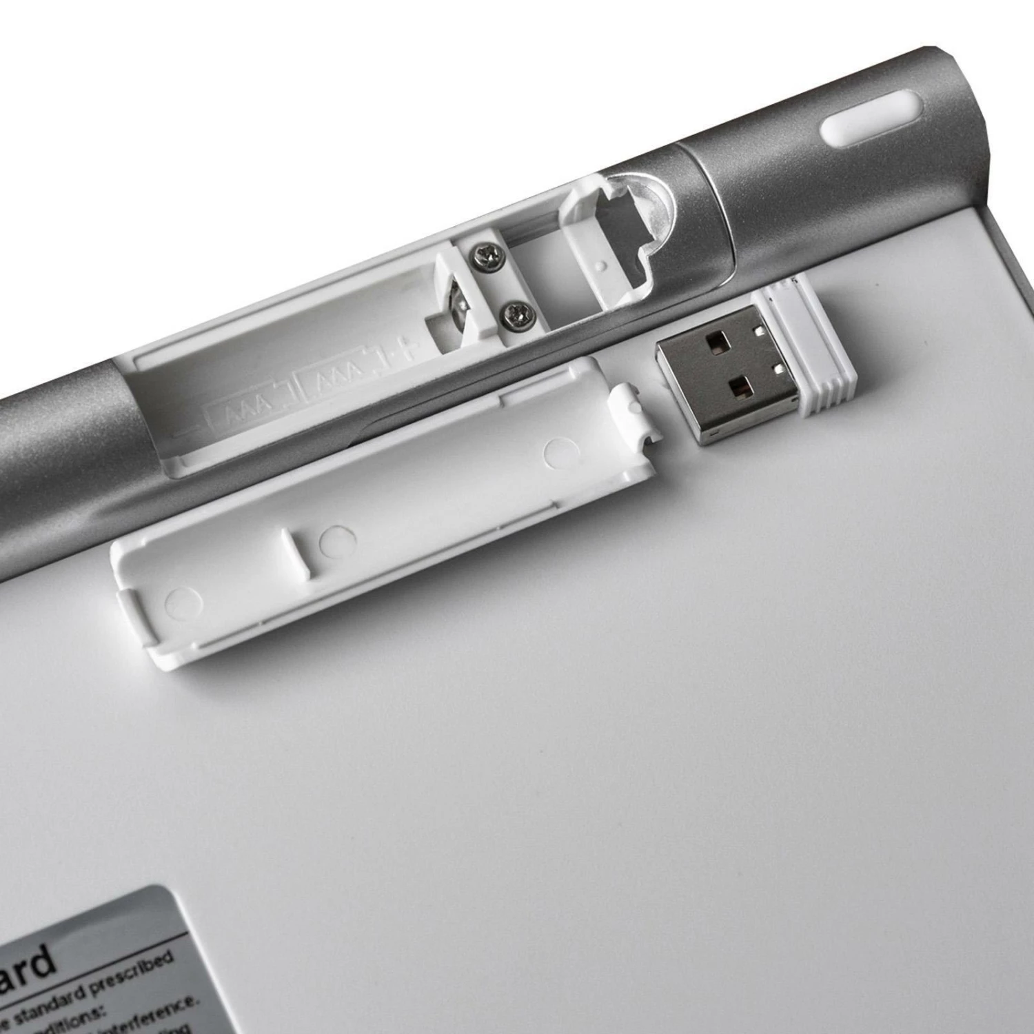 Discount โค๏ธ Todo Wireless Keyboard Nano USB Receiver - Silver - To Australia ๐ 2 Discount โค๏ธ Todo Wireless Keyboard Nano USB Receiver - Silver - To Australia ๐ - Image 2