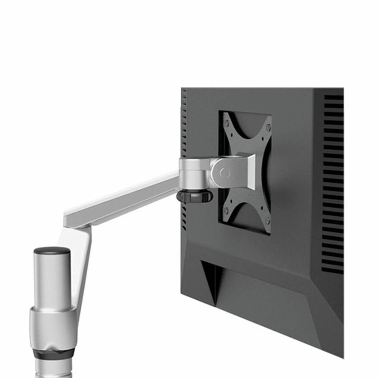 Best Sale 😍 TODO 14"- 27" Aluminium Dual Monitor Bracket Stand Desk Mount Tilt / Rotate Silver - To Australia 🛒 3 Best Sale 😍 TODO 14"- 27" Aluminium Dual Monitor Bracket Stand Desk Mount Tilt / Rotate Silver - To Australia 🛒 - Image 3