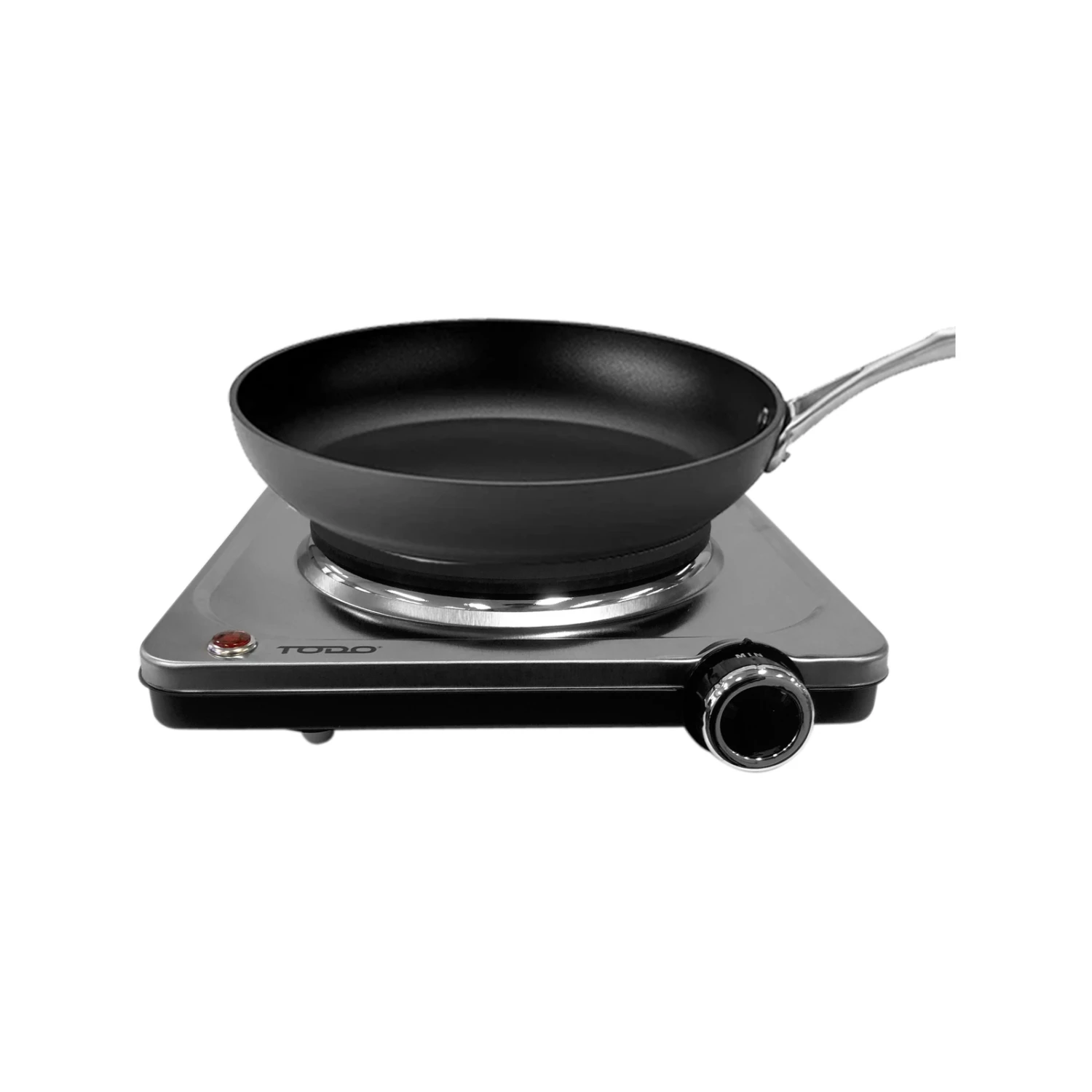New 🔔 Australia Sale - TODO 1500W Portable Electric Cooktop Hotplate Stainless Steel Silver 👍 5 New 🔔 Australia Sale - TODO 1500W Portable Electric Cooktop Hotplate Stainless Steel Silver 👍 - Image 5