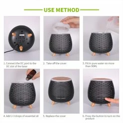 Deals 💯 TODO 100ml Humidifier Aromatherapy Diffuser W/ LED Light - Black - To Australia ⭐ 11 Deals 💯 TODO 100ml Humidifier Aromatherapy Diffuser W/ LED Light - Black - To Australia ⭐ -Todo Online Shop 2afa5ead50484924b172acce1fb58ff4