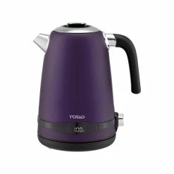 Discount ✔️ Australia Sale - TODO 2200W 1.7L Stainless Steel Electric Cordless Kettle Purple 😉 -Todo Online Shop 2c166559cf614e50be8ff3aa7eb57b0e