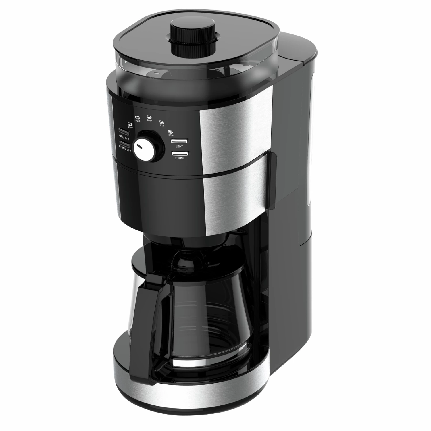 Cheap ✨ TODO 1000W Drip Coffee Machine W/ Coffee Grinder 1.25L Glass Carafe Silver - To Australia 😉 1 Cheap ✨ TODO 1000W Drip Coffee Machine W/ Coffee Grinder 1.25L Glass Carafe Silver - To Australia 😉