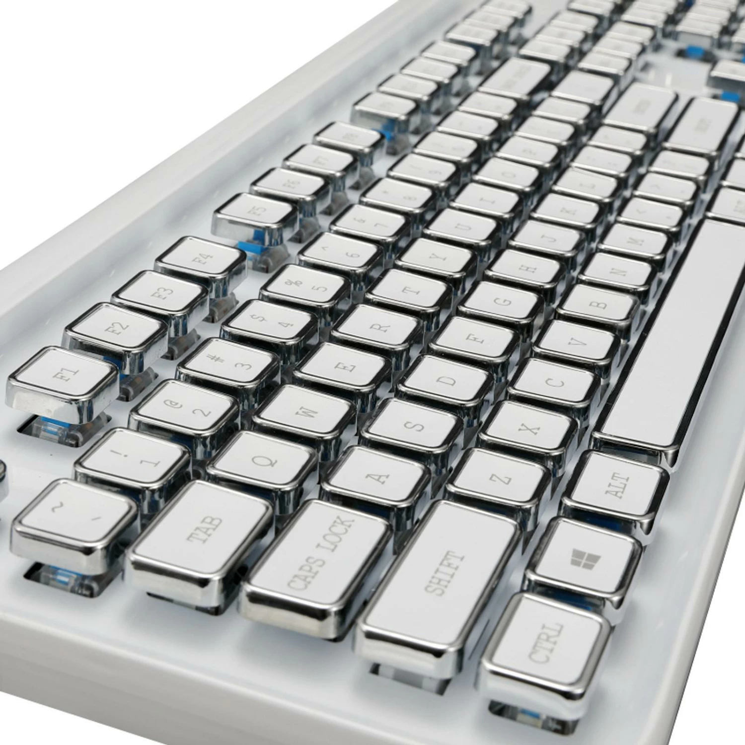 Coupon 🛒 Todo Mechanical Gaming Keyboard LED Backlit Linear Blue Switch - White - To Australia 🤩 5 Coupon 🛒 Todo Mechanical Gaming Keyboard LED Backlit Linear Blue Switch - White - To Australia 🤩 - Image 5