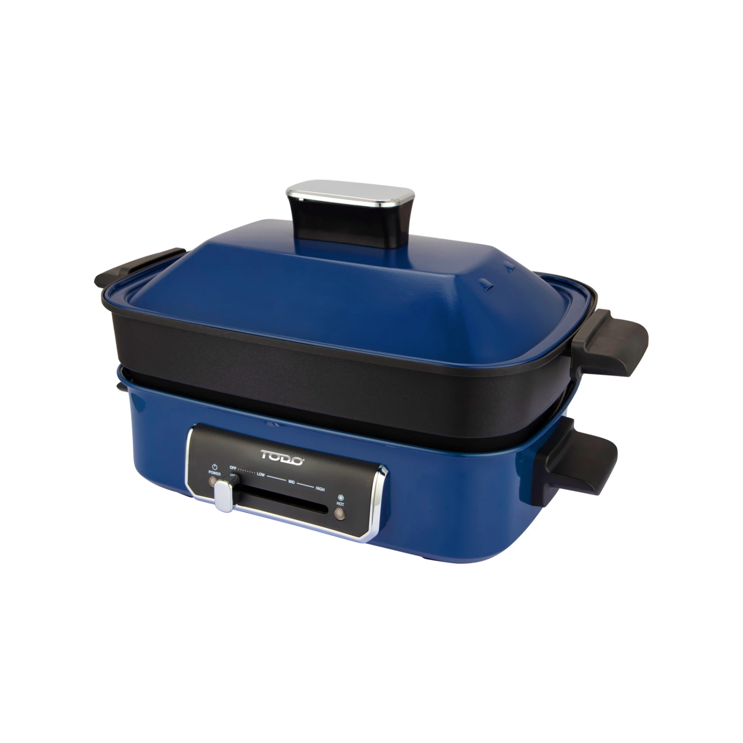 Top 10 ✨ TODO 1400W Multifunction Cooker Electric Grill Pan Steamer Blue - To Australia ✨ 2 Top 10 ✨ TODO 1400W Multifunction Cooker Electric Grill Pan Steamer Blue - To Australia ✨ - Image 2