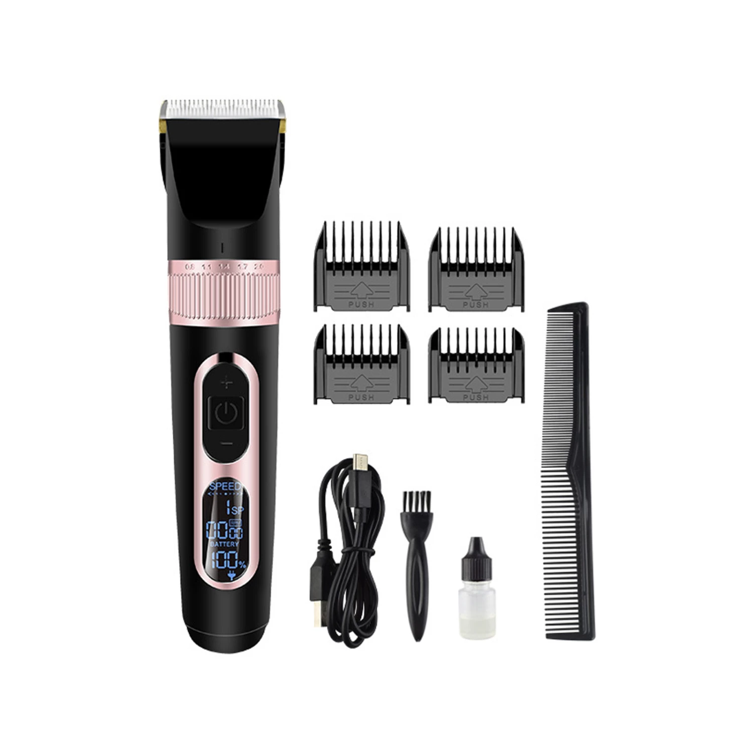 Top 10 ✨ Australia Sale - Todo Cordless Hair Clipper Beard Trimmer LCD Display 3.7V 2000mAh Rechargeable Black 👍 1 Top 10 ✨ Australia Sale - Todo Cordless Hair Clipper Beard Trimmer LCD Display 3.7V 2000mAh Rechargeable Black 👍