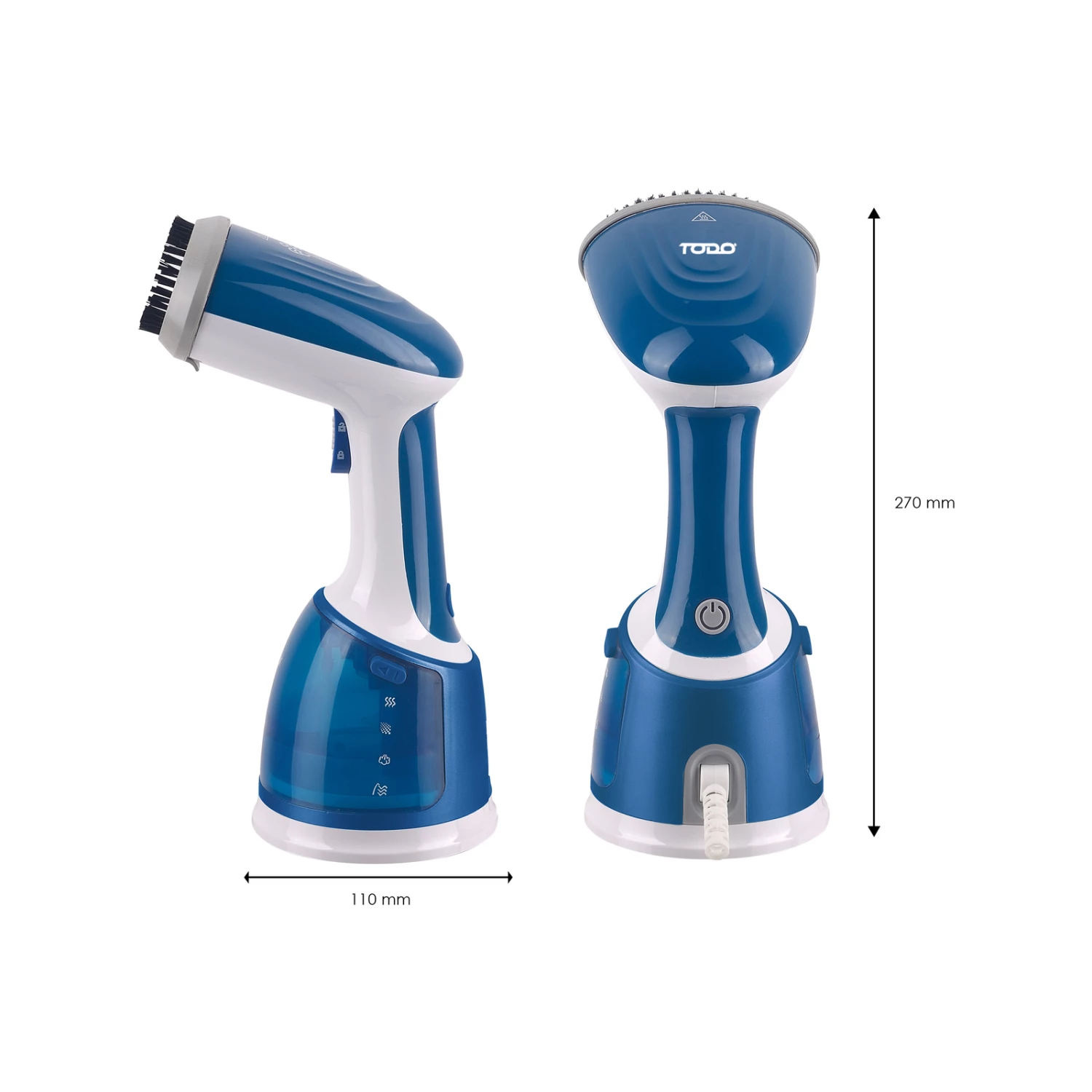 Best Sale ๐ฅ Australia Only - TODO 1700W Handheld Garment Steamer Steam Brush Iron - Blue ๐ฏ 4 Best Sale ๐ฅ Australia Only - TODO 1700W Handheld Garment Steamer Steam Brush Iron - Blue ๐ฏ - Image 4
