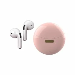 Deals 👍 Australia Only - Todo Bluetooth 5.1 Rechargeable TWS Headset Earphones - Pink 💯