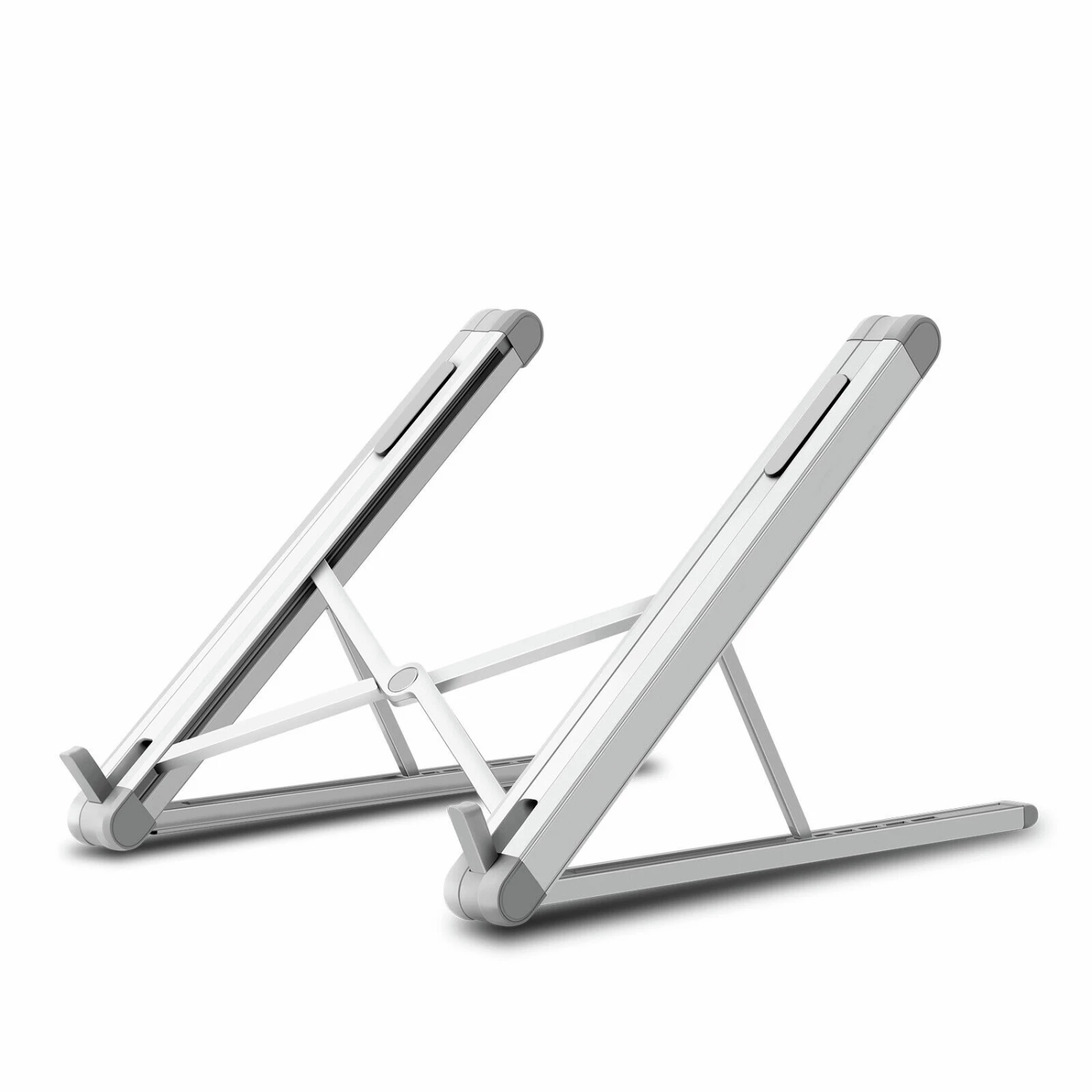 New 🥰 TODO 9.7" - 15.6" Aluminium Laptop / Tablet Stand Folding Mount Silver - To Australia ⭐ 2 New 🥰 TODO 9.7" - 15.6" Aluminium Laptop / Tablet Stand Folding Mount Silver - To Australia ⭐ - Image 2