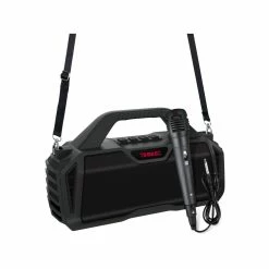 Flash Sale ๐งจ Australia Only - Todo Bluetooth TWS Wireless Karaoke Speaker Rechargeable W/ Mic - Black ๐