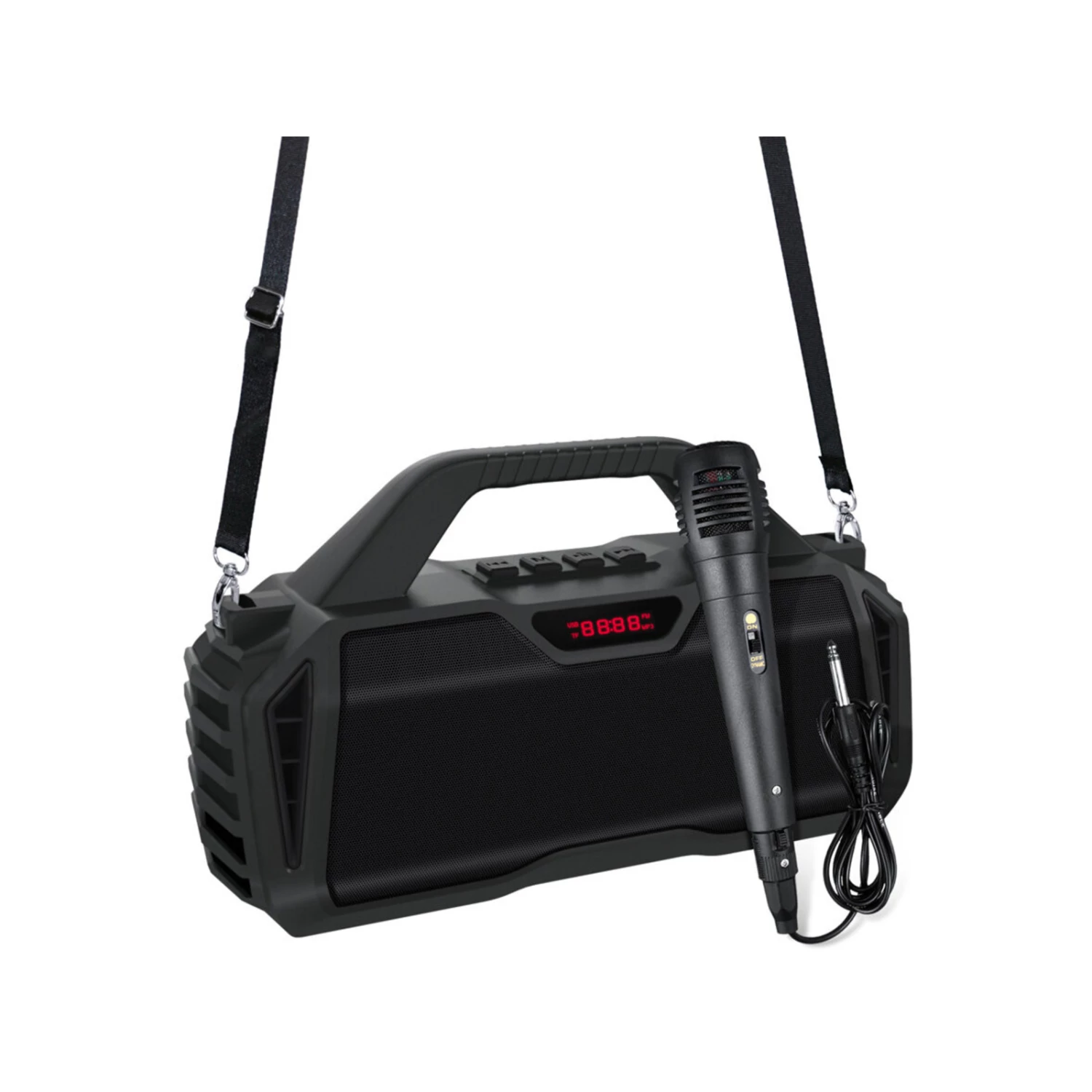 Flash Sale ๐งจ Australia Only - Todo Bluetooth TWS Wireless Karaoke Speaker Rechargeable W/ Mic - Black ๐ 1 Flash Sale ๐งจ Australia Only - Todo Bluetooth TWS Wireless Karaoke Speaker Rechargeable W/ Mic - Black ๐