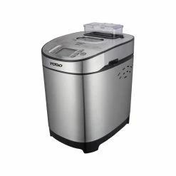 Budget 😍 Australia Sale - TODO 550W Bread Maker 900g Capacity Fruit Nut Dispenser - Stainless Steel ⌛