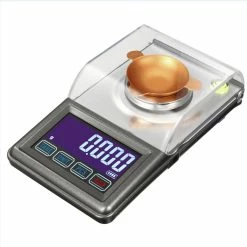 Coupon ๐ Australia Only - TODO 50g Precise Digital Scale 0.001g Graduation Stainless Steel Silver โ๏ธ