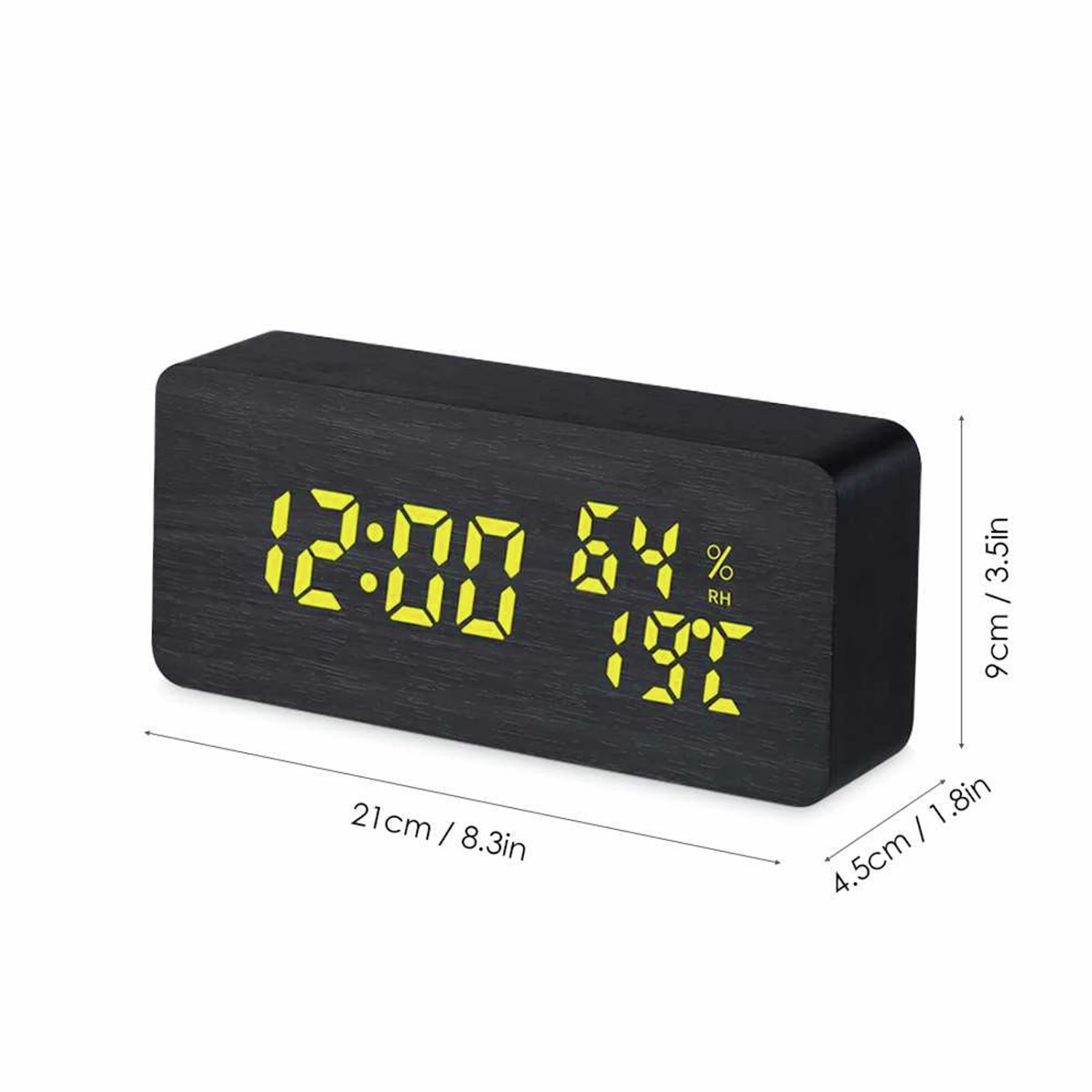 Flash Sale 🌟 Australia Only - TODO Digital LED Alarm Clock W/ Dual USB Charge Port 115 Colour LED - Black ✔️ 4 Flash Sale 🌟 Australia Only - TODO Digital LED Alarm Clock W/ Dual USB Charge Port 115 Colour LED - Black ✔️ - Image 4