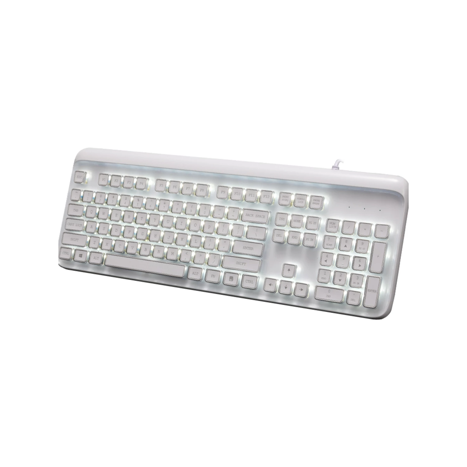 Coupon 🛒 Todo Mechanical Gaming Keyboard LED Backlit Linear Blue Switch - White - To Australia 🤩 1 Coupon 🛒 Todo Mechanical Gaming Keyboard LED Backlit Linear Blue Switch - White - To Australia 🤩