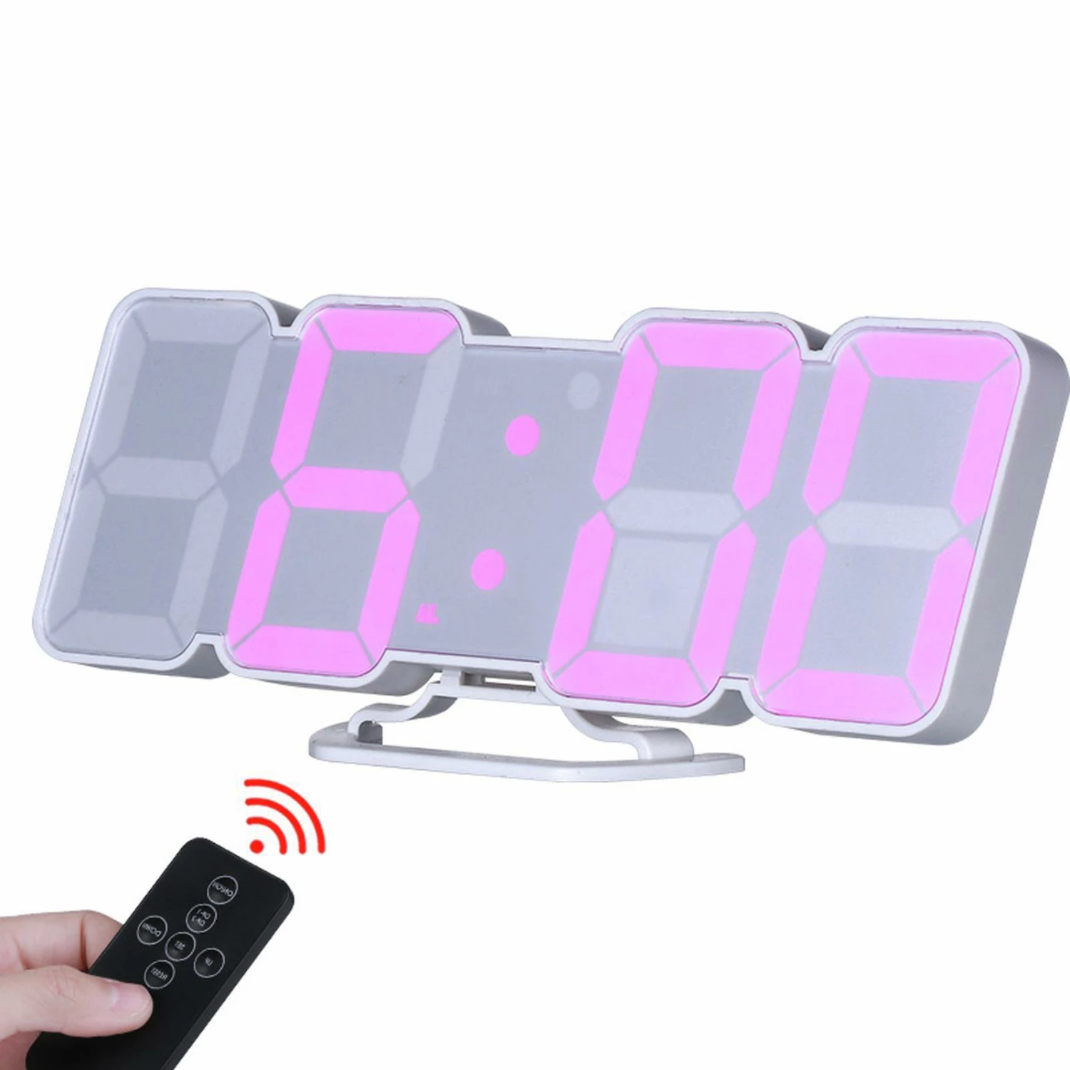Best Pirce 👏 TODO LED Digital Alarm Clock Countdown Timer W/ Remote Control - White - To Australia 🤩 1 Best Pirce 👏 TODO LED Digital Alarm Clock Countdown Timer W/ Remote Control - White - To Australia 🤩