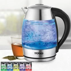 Coupon 😀 Australia Only - TODO 2200W 1.7L Keep Warm Electric Kettle Dual Wall Glass Stainless Steel Silver ✔️ 7 Coupon 😀 Australia Only - TODO 2200W 1.7L Keep Warm Electric Kettle Dual Wall Glass Stainless Steel Silver ✔️ -Todo Online Shop 5f9e0153548a4e598ab918aae4a26407