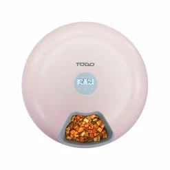 Top 10 👍 TODO Automatic Pet Feeder 6 Meal Timer - Pink - To Australia 🎉