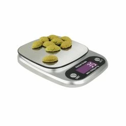 Promo 💯 TODO 10kg Digital Kitchen Scale 1g Graduation Stainless Steel Silver - To Australia 😍