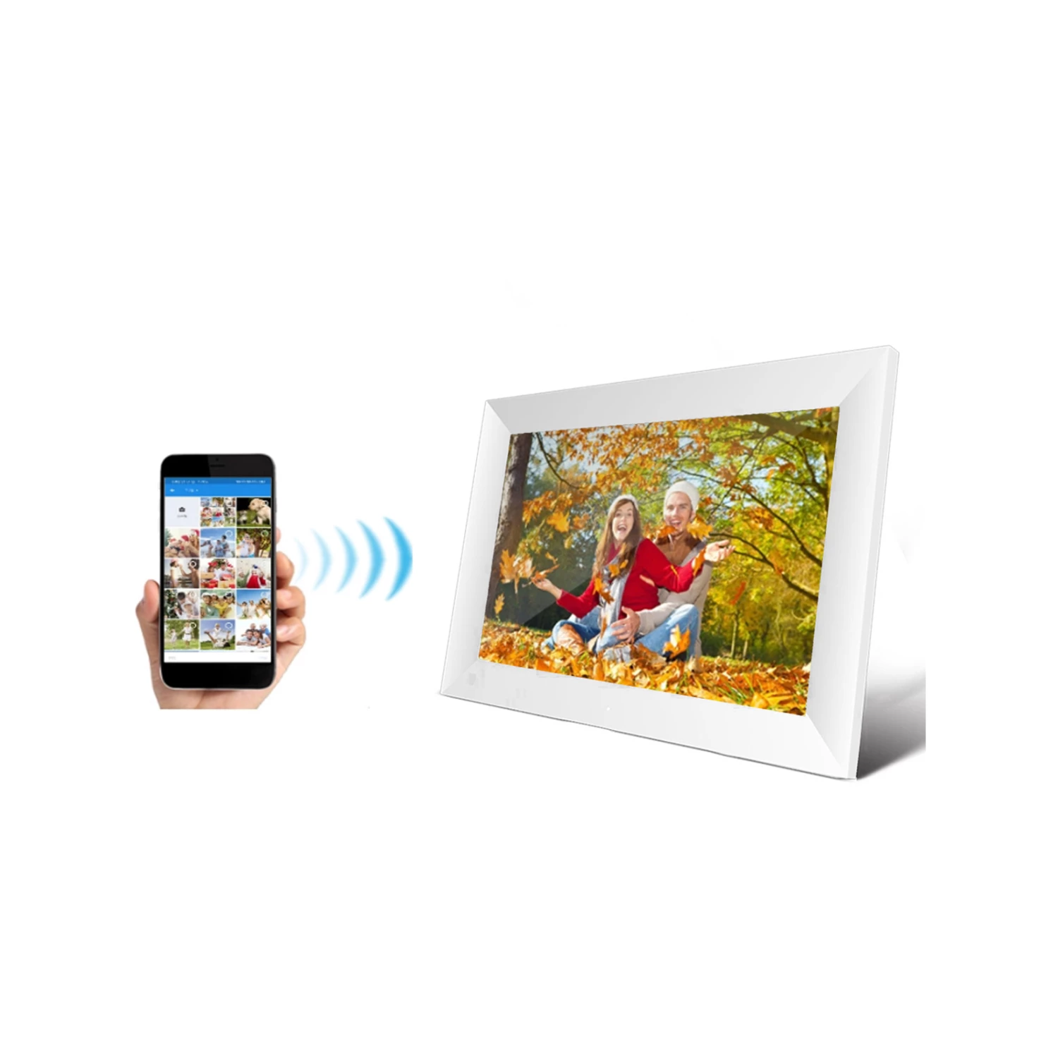 Best Sale ⭐ Todo 10.1" Digital Photo Frame With Smart APP 16GB Memory - White - To Australia 🌟 6 Best Sale ⭐ Todo 10.1" Digital Photo Frame With Smart APP 16GB Memory - White - To Australia 🌟 - Image 6