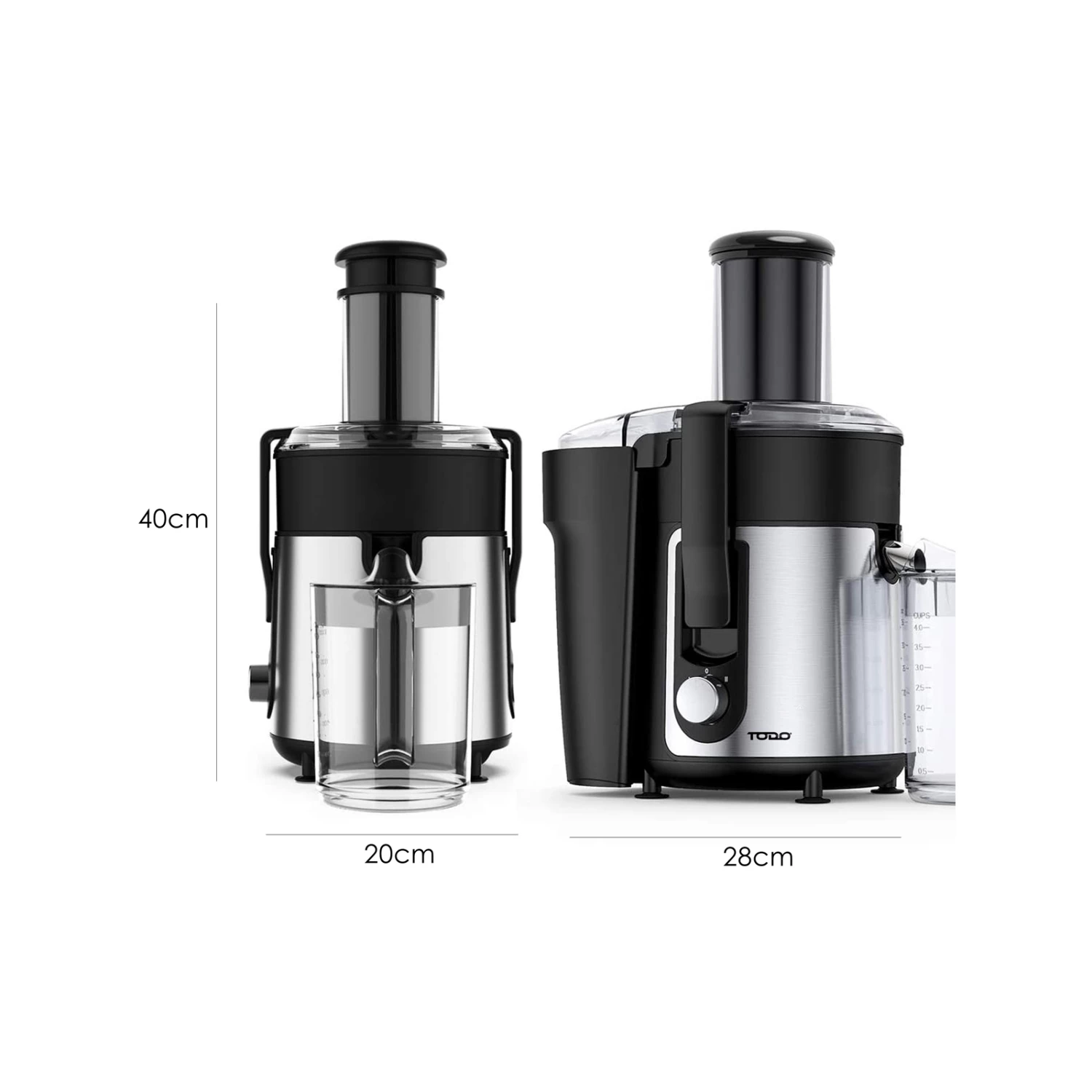 Deals 🛒 Australia Sale - TODO 800W 1L Stainless Steel Electric Juicer Juice Extractor Black 💯 4 Deals 🛒 Australia Sale - TODO 800W 1L Stainless Steel Electric Juicer Juice Extractor Black 💯 - Image 4
