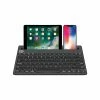 Brand new 👍 Australia Only - Todo Rechargeable Wireless Bluetooth Keyboard Tablet Mount Holder - Black 💯