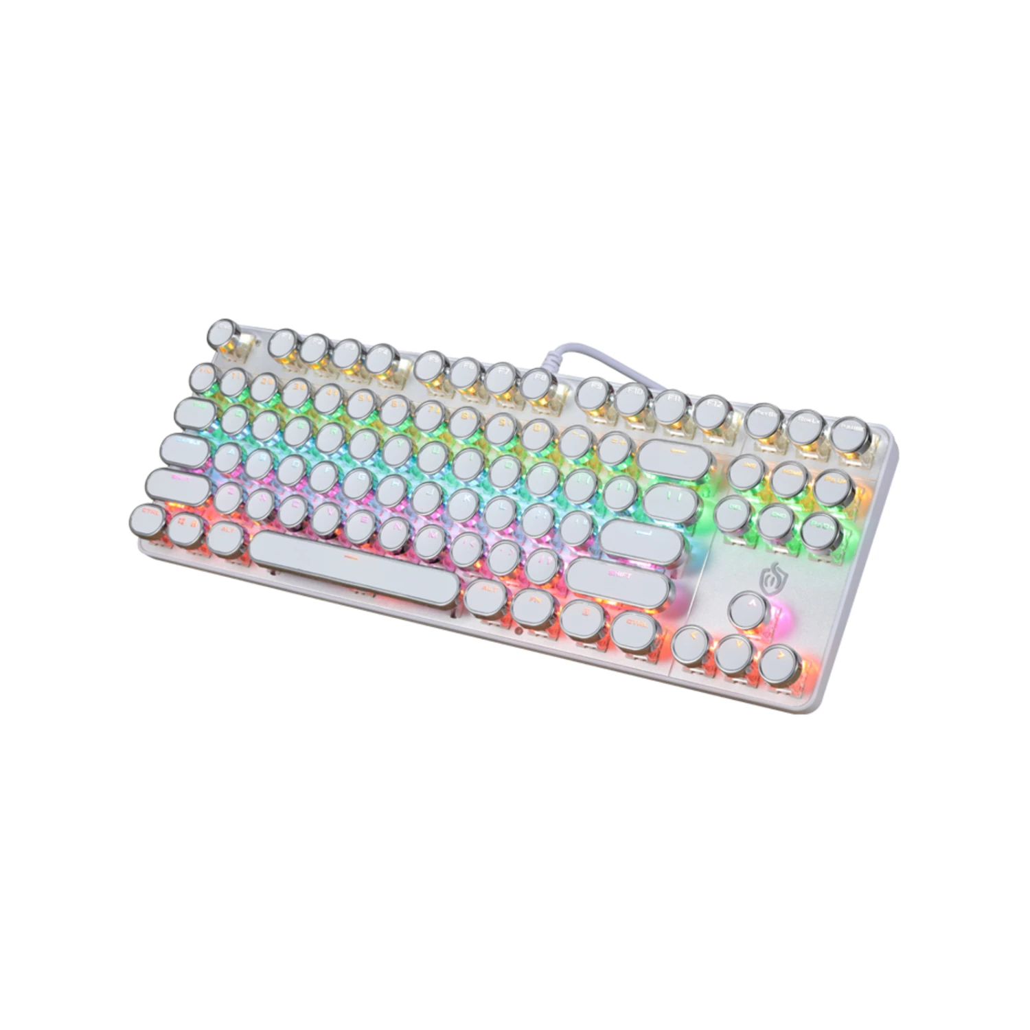 Buy 🥰 Australia Only - Todo Mechanical Gaming Keyboard Linear Blue Switch 87 Key USB - White 🎁 1 Buy 🥰 Australia Only - Todo Mechanical Gaming Keyboard Linear Blue Switch 87 Key USB - White 🎁