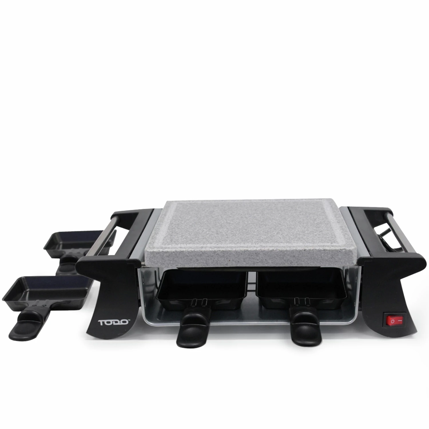 Flash Sale 👏 Australia Only - TODO 500W Electric Stone Plate Mini Grill W/ 4 Cooking Pots Black 🎉 2 Flash Sale 👏 Australia Only - TODO 500W Electric Stone Plate Mini Grill W/ 4 Cooking Pots Black 🎉 - Image 2