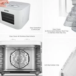 Flash Sale ✨ Australia Sale - TODO 400W Food Dehydrator Stainless Steel Interior - White 👏 -Todo Online Shop 8c8ea7db33e642828df3f6a28ee13daf