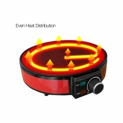 Flash Sale โญ TODO 1400W Electric Crepe Maker Pancake Pan Red - To Australia ๐ 9 Flash Sale โญ TODO 1400W Electric Crepe Maker Pancake Pan Red - To Australia ๐ -Todo Online Shop 912f12af396740868cd6dea7ca8d4c59