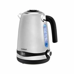 Wholesale 🛒 Australia Sale - TODO 2200W 1.7L Stainless Steel Electric Cordless Kettle Silver ❤️