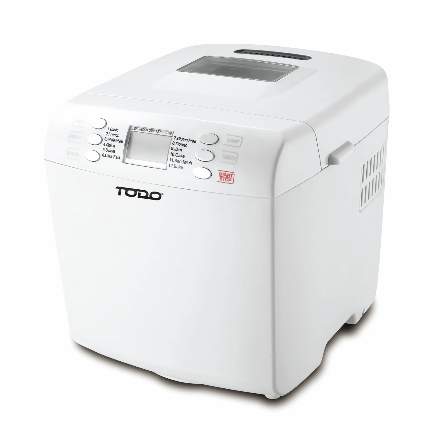 Flash Sale 👍 TODO 550W Bread Maker 900g Capacity - White - To Australia 🎉 1 Flash Sale 👍 TODO 550W Bread Maker 900g Capacity - White - To Australia 🎉