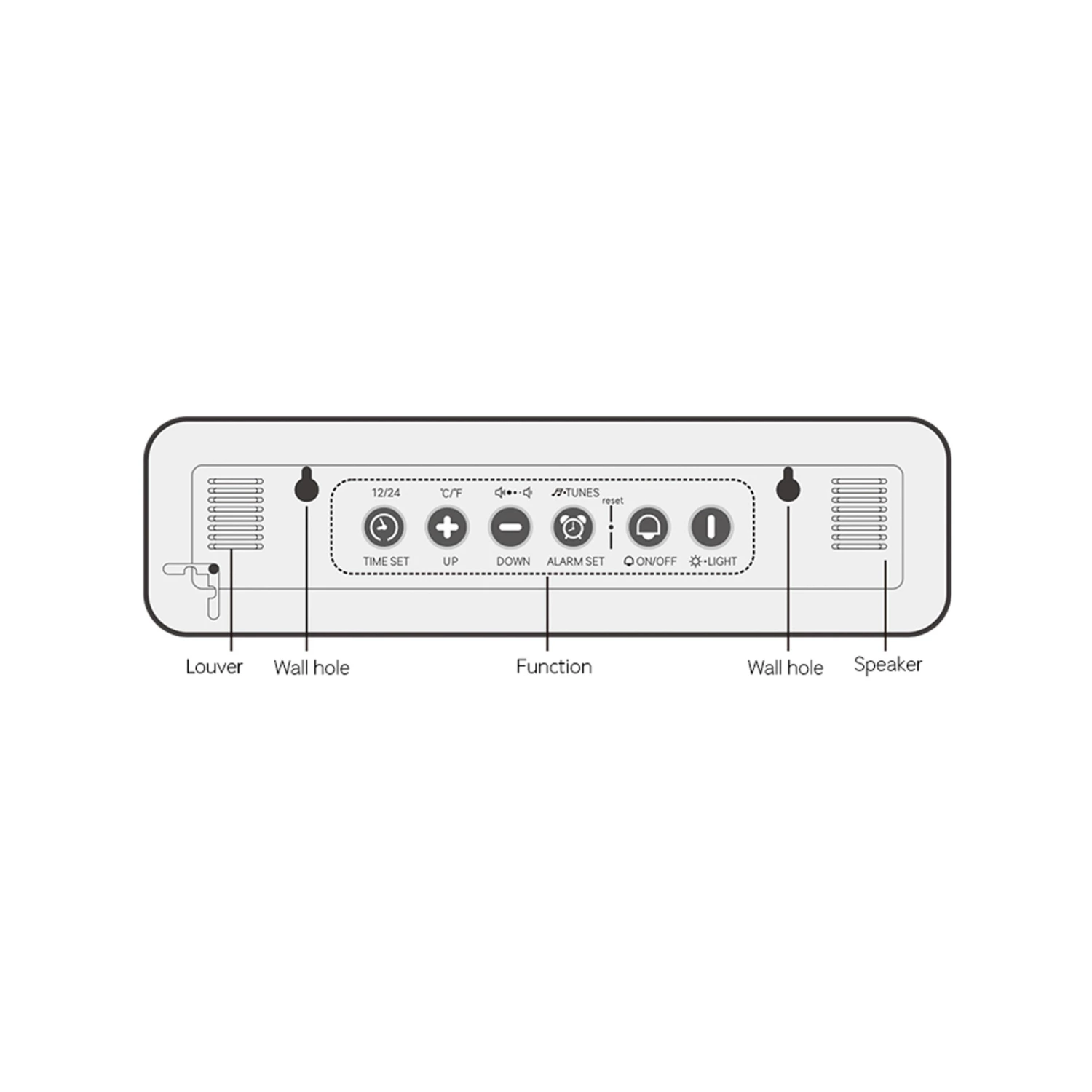 Best deal ๐ Australia Sale - TODO LED Digital Alarm Clock + Temperature Display - Black โ 3 Best deal ๐ Australia Sale - TODO LED Digital Alarm Clock + Temperature Display - Black โ - Image 3