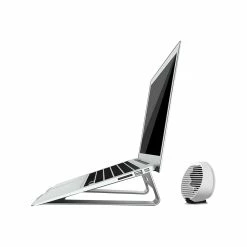 Cheapest ๐ฅฐ Australia Sale - TODO 11" - 15" Aluminium Alloy Laptop Stand W/ Cooling Fan - Silver ๐ฅฐ