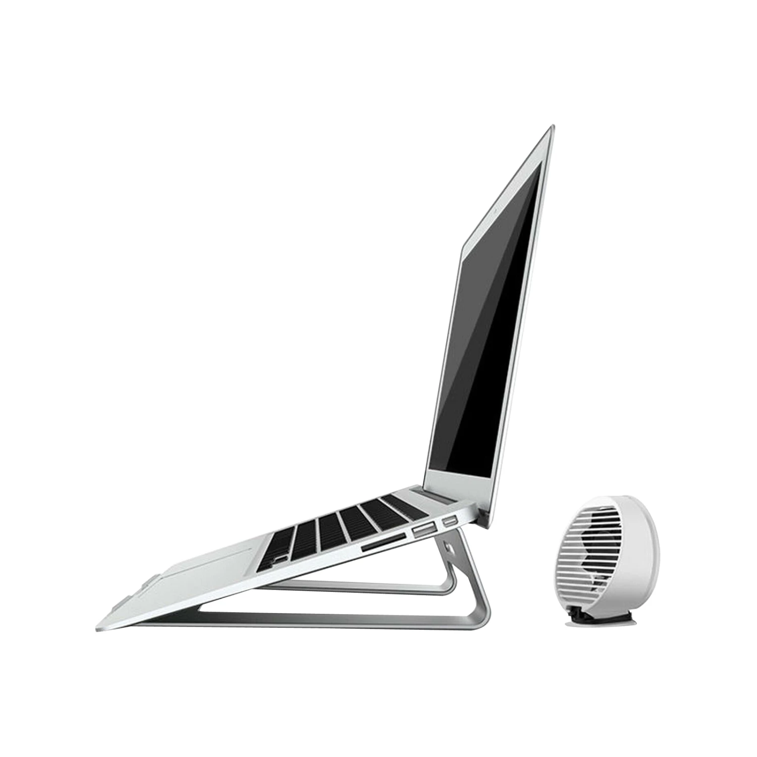 Cheapest 🥰 Australia Sale - TODO 11" - 15" Aluminium Alloy Laptop Stand W/ Cooling Fan - Silver 🥰 1 Cheapest 🥰 Australia Sale - TODO 11" - 15" Aluminium Alloy Laptop Stand W/ Cooling Fan - Silver 🥰
