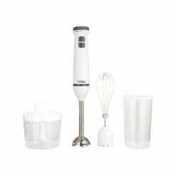 Todo Online Shop 13 Best Sale 🛒 TODO 600W Electric Hand Stick Blender Mixer Food Chopper Whisk Set - White - To Australia 🎉