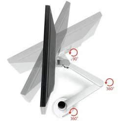 Deals 😉 Australia Only - TODO 10"- 15" Laptop + 14"- 27" Monitor Aluminium Bracket Stand Desk Mount Silver ❤️ -Todo Online Shop a434ff4963084e1b871c1c155faf9cfe