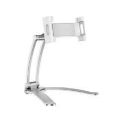 Hot Sale ๐ฏ TODO 5" - 10.5" Aluminium Alloy Foldable Mobile Phone / Tablet Stand Mount Silver - To Australia ๐