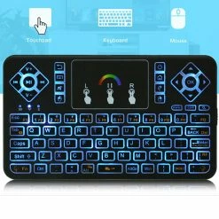 Budget 🎁 Australia Only - Todo Bluetooth Wireless Keyboard Touchpad Mouse 3.7V Li-ion Rechargeable Black ❤️