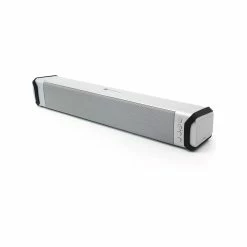 Budget 👍 Australia Sale - Todo Bluetooth Wireless Soundbar Speaker USB Input - Silver 👍