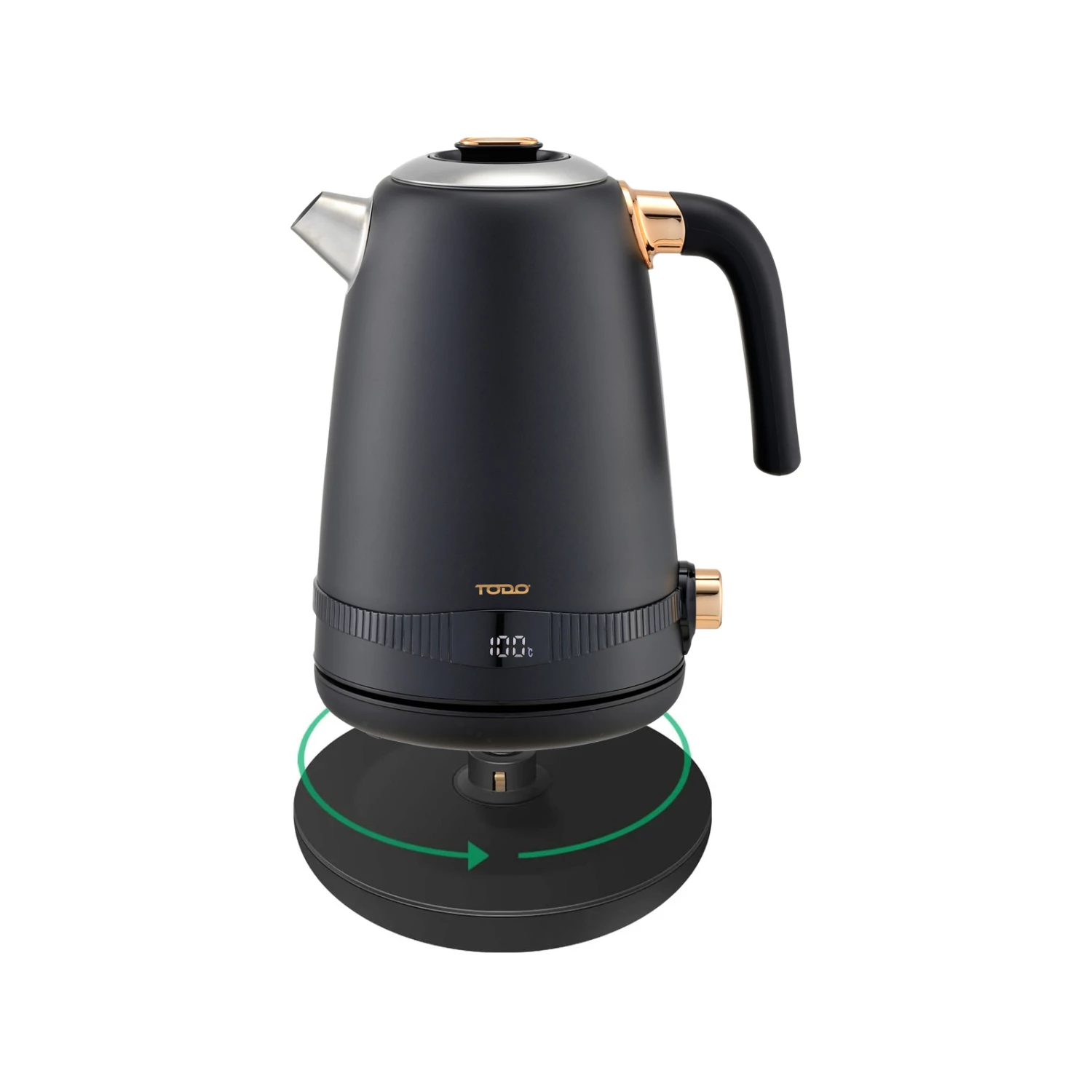 Best Pirce 👏 TODO 2200W 1.7L Stainless Steel Electric Cordless Kettle Black - To Australia ⌛ 4 Best Pirce 👏 TODO 2200W 1.7L Stainless Steel Electric Cordless Kettle Black - To Australia ⌛ - Image 4