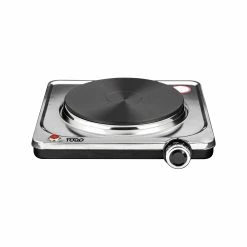 New 🔔 Australia Sale - TODO 1500W Portable Electric Cooktop Hotplate Stainless Steel Silver 👍